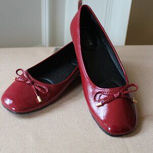 Wine Red Ballet Flats